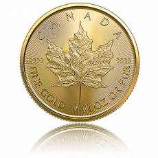 1/4 Unze Gold Maple Leaf 2023