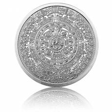 5 oz Silbermünze Aztec Calendar Golden State Mint