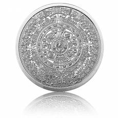 5 oz Silbermünze Aztec Calendar Golden State Mint