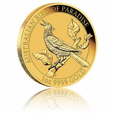 1 Unze Goldmünze Australien Perth Mint Birds of Paradise - Manucodia Paradiesvogel  (2019)