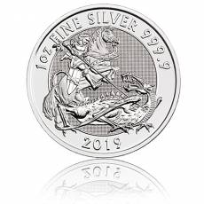 1 oz Silbermünze Großbritannien Valiant 2019