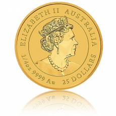 1/4 Unze Goldmünze Australien Lunar III Maus (2020)