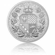 1 Unze Silbermünze Allegories Columbia & Germania 5 Mark (2019) 2. Ausgabe
