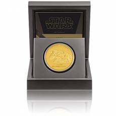 Goldmünze 1 oz Star Wars - Ships - Millennium Falke 1. Motiv PP 2020