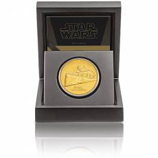 Goldmünze 1 oz Star Wars - Ships - Imperial Star Destroyer 2. Motiv PP 2020