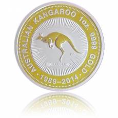 Australien Känguru 1 Unze Gold 25. Jahre Jubiläumsausgabe-Tribute Coin 2014