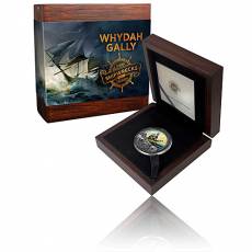 Silbermünze 2 oz Shipwrecks in History Whydah Gally 2019