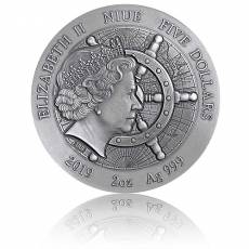 Silbermünze 2 oz Shipwrecks in History Whydah Gally 2019