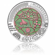 Silbermünze 25 Euro Niob Faszination Technik - Der Mikrokosmos Österreich 2017