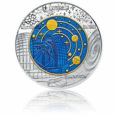 Silbermünze 25 Euro Niob Faszination Technik - Kosmologie Österreich 2015