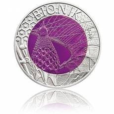 Silbermünze 25 Euro Niob Faszination Technik - Bionik Österreich 2012