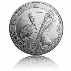 1 oz Silbermünze Caribbean Barbados - Pelican (2020)