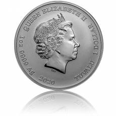 1 oz Silbermünze Tuvalu Piratenschiff The Royal Fortune 2020