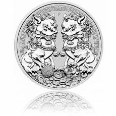 1 oz Silber Australien Perth Mint Doppel-Pixiu (2020)