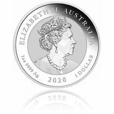 1 oz Silber Australien Perth Mint Doppel-Pixiu (2020)