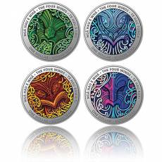 Silbermünzen - Prestig-Set The Four Winds 2020