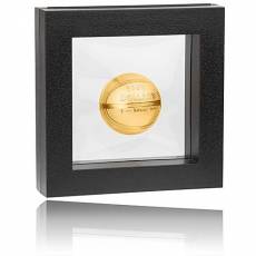 Silbermünze 1 oz rund Basketball Spherical 3 D Coin vergoldet PP 2020