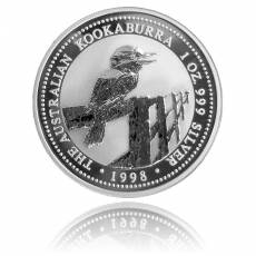 Austral. Kookaburra 1 Unze Silber (1998)