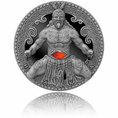 Silbermünze 2 oz World Cultures Maori Ultra High Relief Antik Finish 2020