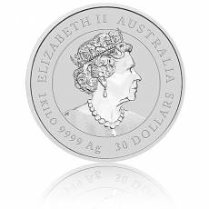 1kg Silbermünze Australien Lunar III Ochse (2021)
