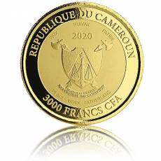Goldmünze 1 oz Mandrill 2020