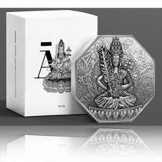 Silbermünze 5 oz Akasagarbha Goddess Of Mercy 2020