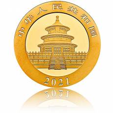 China Panda 30 gramm Gold (2021)