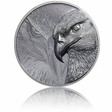 Silbermünze 2 oz Majestic Eagle Black Proof 2020