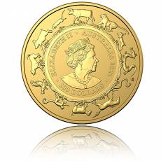 Goldmünze 1 oz Australien RAM Lunar Ochse 2021