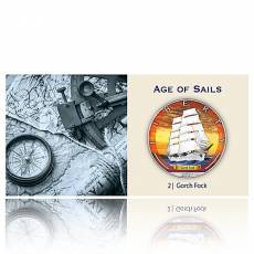 Silbermünze Zeitalter der Segel Gorch Fock 2. Ausgabe 2021