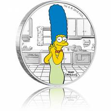 Silbermünze 1 oz The Simpsons Marge PP farbig 2019 3. Ausgabe