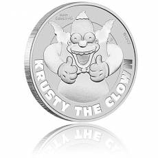 Silbermünze 1 oz The Simpsons Krusty der Clown Blister 2020
