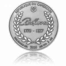Silbermünze 3 oz 250. Jahrestag Beethoven mit Diamant Ultra High Relief 2020