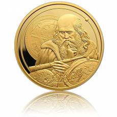 1 oz Gold Icons of Inspiration Galileo Galilei 2021