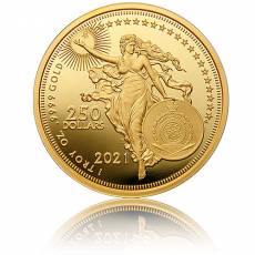 1 oz Gold Icons of Inspiration Galileo Galilei 2021