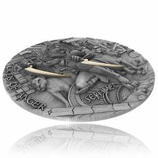 2 oz Silbermünze Sekhmet Gods of Anger 2021