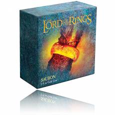Goldmünze 1/4 oz Der Herr der Ringe - Sauron PP 1. Ausgabe 2021