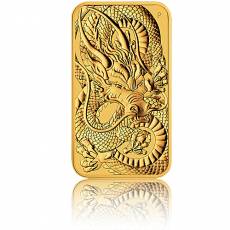 1 oz Goldmünze Perth Mint - Rectangular Dragon 2021