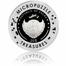 Silbermünze 3 oz Reverie by Mucha Micropuzzle PP 2021