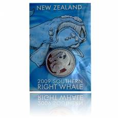 Giants of New Zealand 1 Unze Silberwhale (2009)