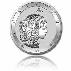 Silbermünze 1 oz Jungfrau Tierkreiszeichen Zodiac
