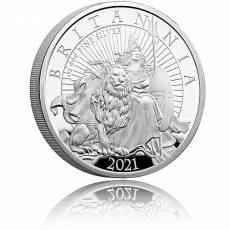 6 Coin-Set Britannia Silber PP 2021