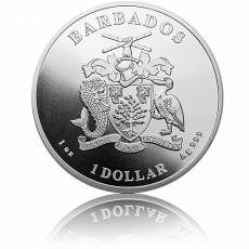 1 oz Silbermünze Caribbean Barbados - Pelican (2021)