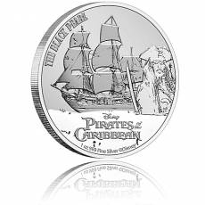 Silbermünze 1 oz Fluch der Karibik The Black Pearl 1. Ausgabe 2021