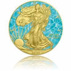 Silbermünze 1 oz American Eagle 4 Elemente - Wasser 2021