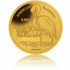 Goldmünze 1 oz American Flamingo Reverse Cameo 2021