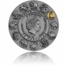 Silbermünze 2 oz Ceryneian Hind Twelve Labours of Hercules 2020