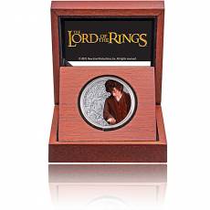 1 oz Silbermünze Der Herr der Ringe Classic - Frodo 3. Motiv 2021