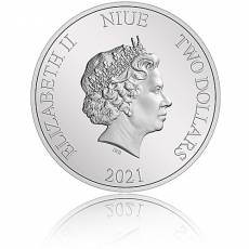 1 oz Silbermünze Der Herr der Ringe Classic - Frodo 3. Motiv 2021