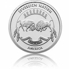 Silbermünze 1 oz Sioux Indian Chief 2021